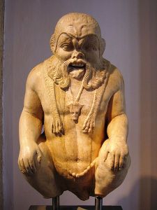 Bes (Egyptian dwarf-god), photo by Wikimedia user Archeologo / GFDL